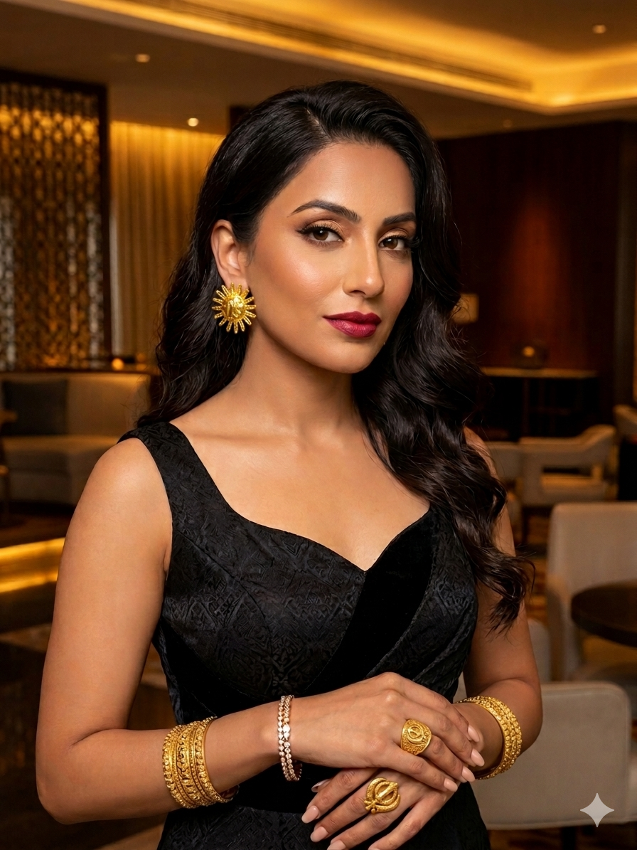 Luxury Gold Statement Jewelry earrings for Women