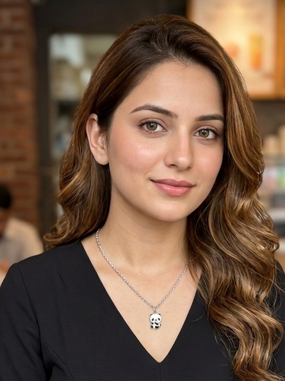 Panda Pendant Necklace – Cute Minimal Statement