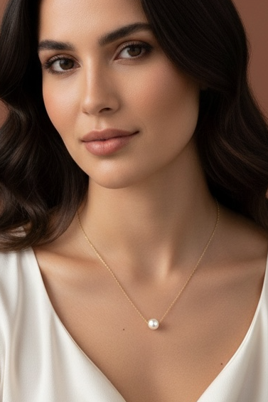 Simple Pearl Pendant