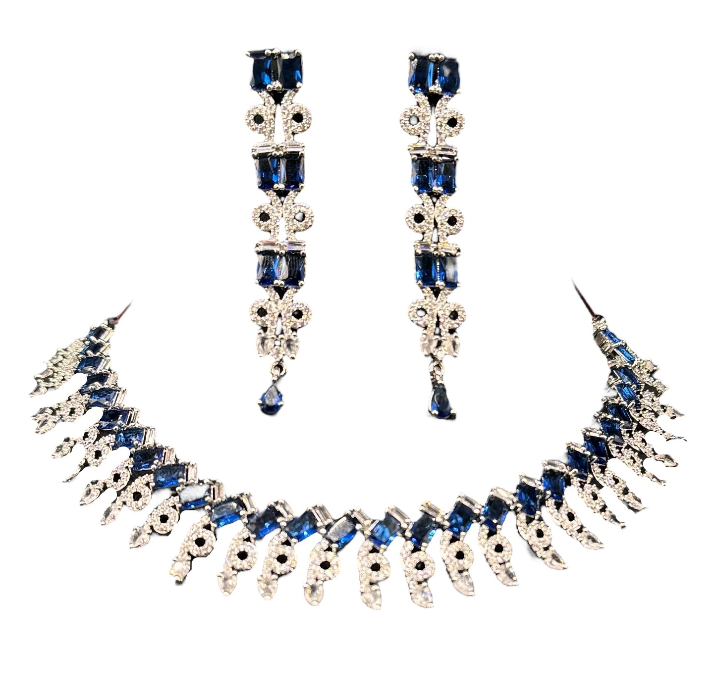 Ocean Shine Necklace And Earring Set