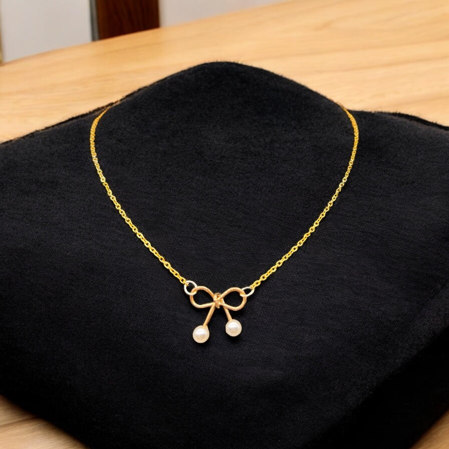 Golden infinity heart  Pendant