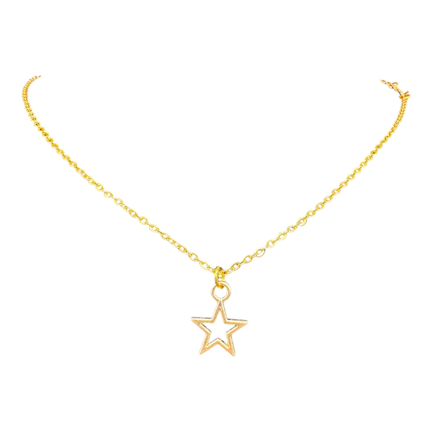 Gold Star Necklace