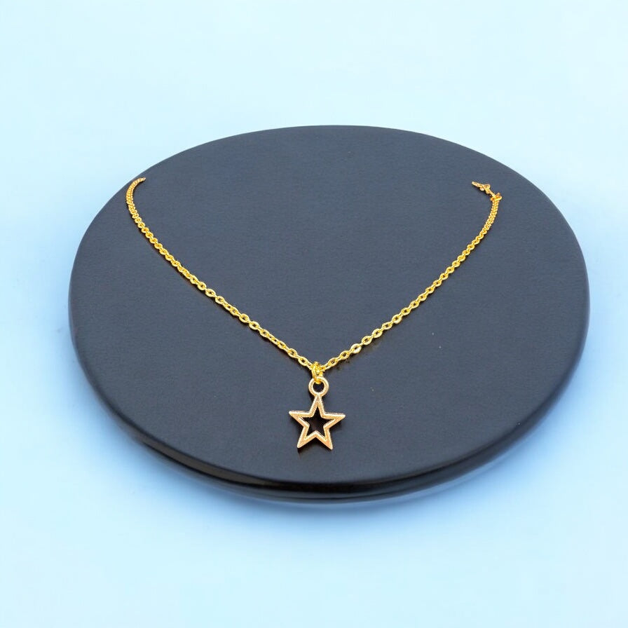 Gold Star Necklace