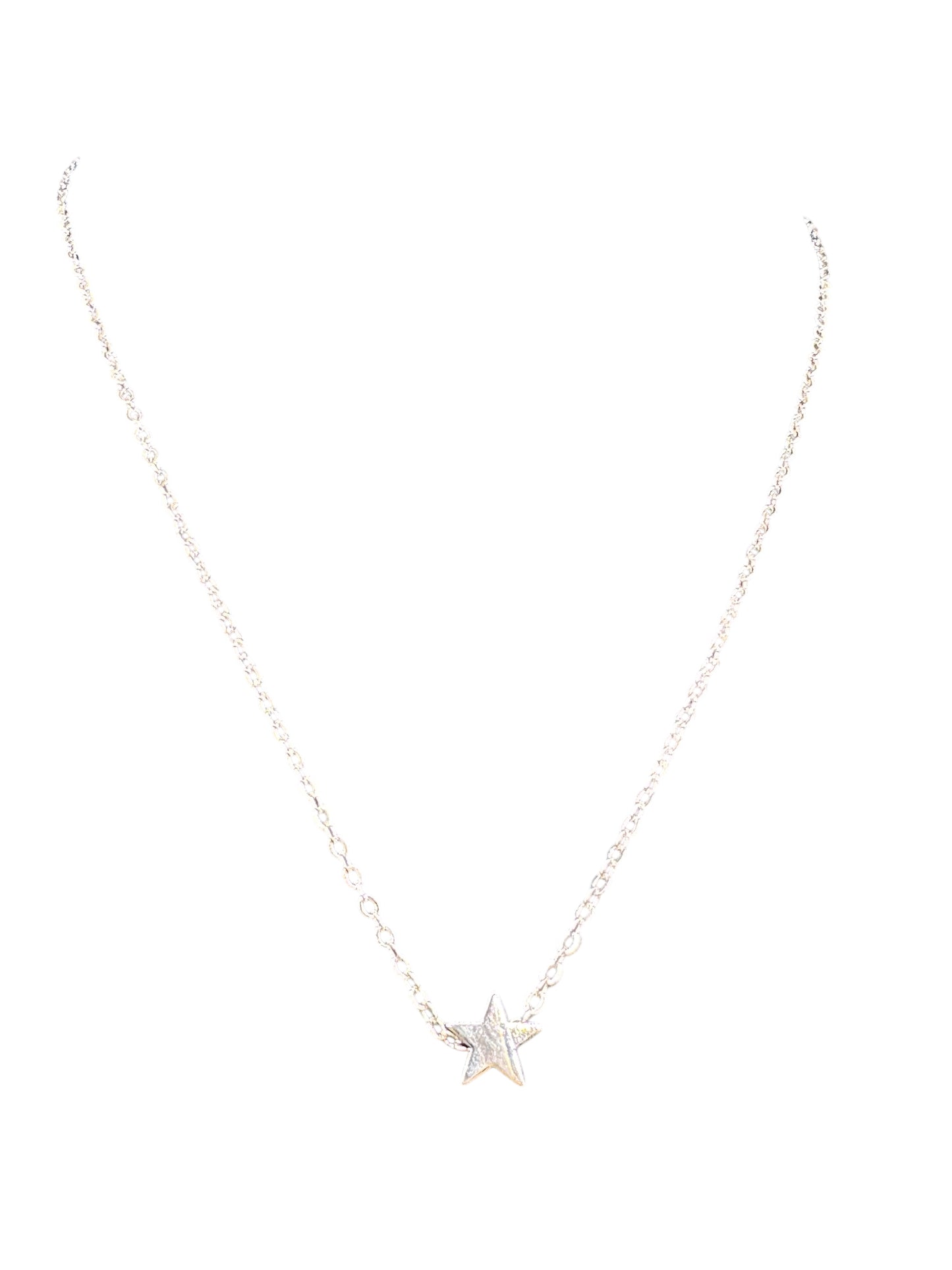 Silver Star Necklace
