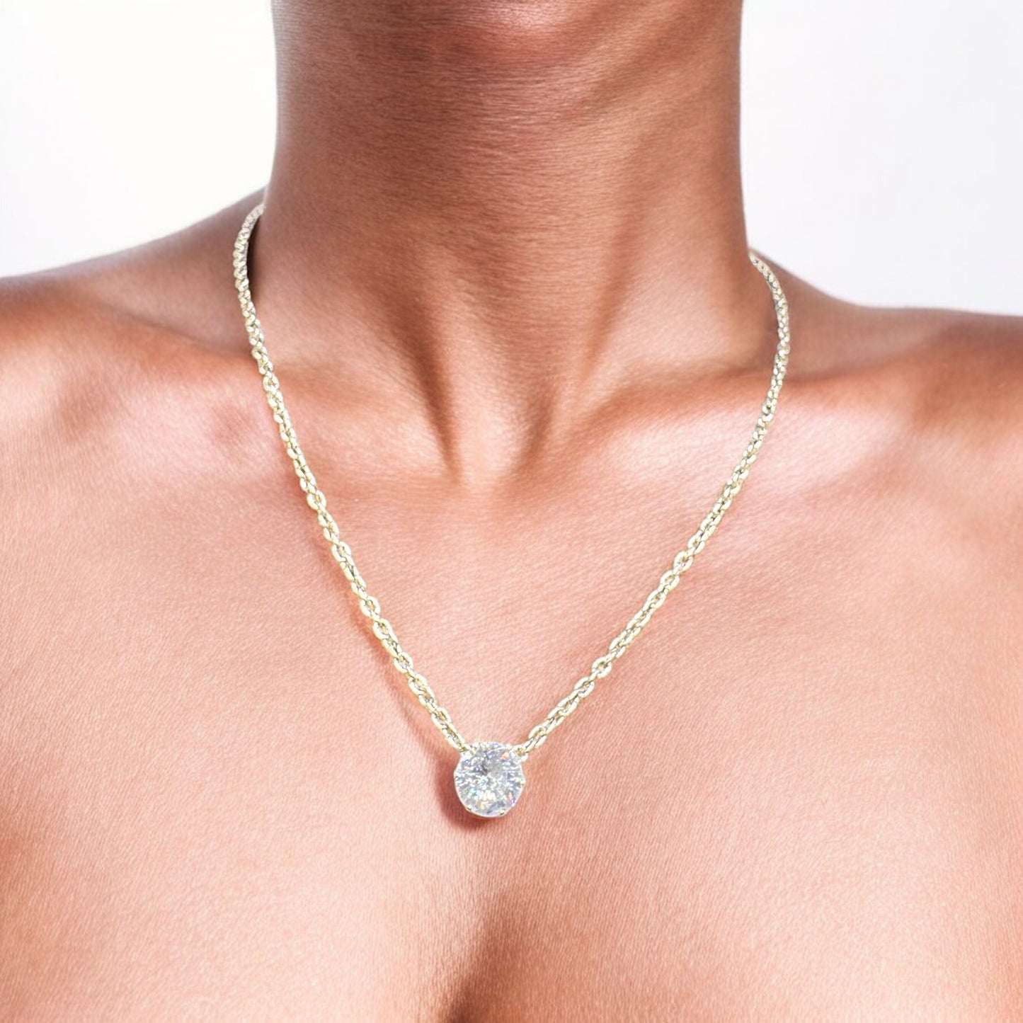 Shiny Stone Necklace